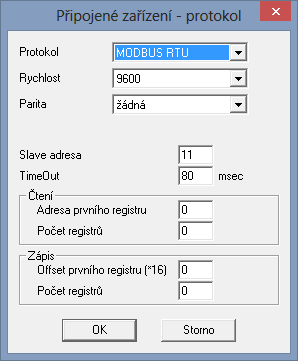 upřesnění parametrů M4016