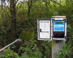 Water level and flow monitoring on small water-courses